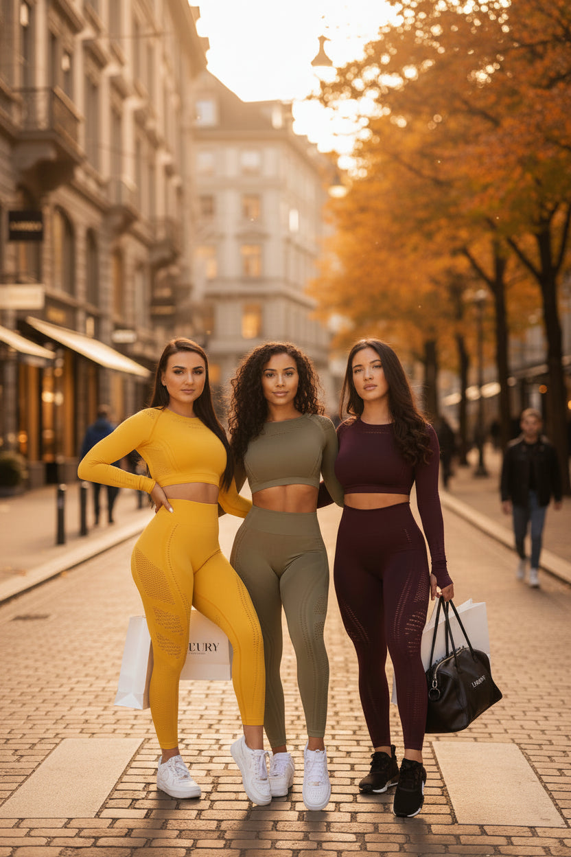 Valkyrie Seamless Set — Sculpting Yoga & Fitness Two-Piece