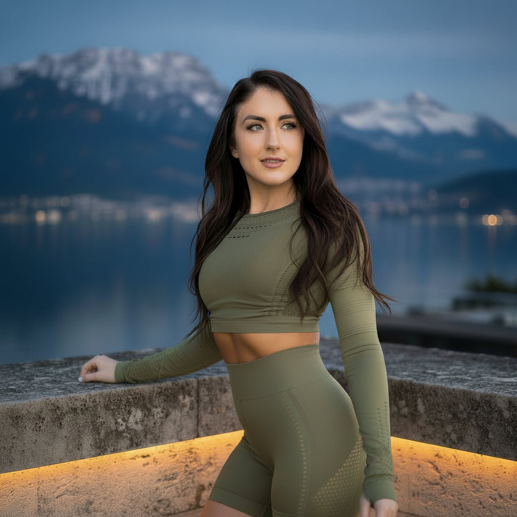 Valkyrie Seamless Set — Sculpting Yoga & Fitness Two-Piece