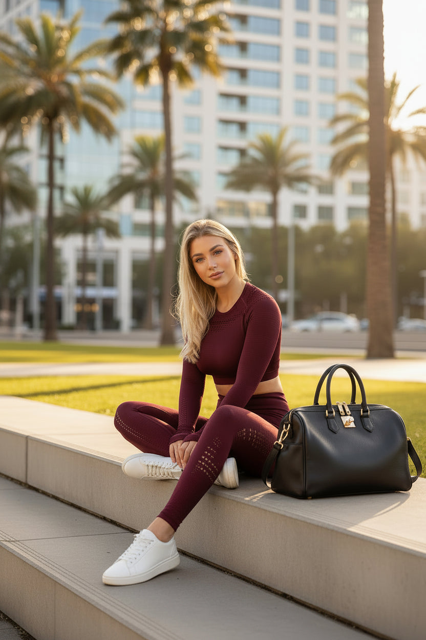 Valkyrie Seamless Set — Sculpting Yoga & Fitness Two-Piece
